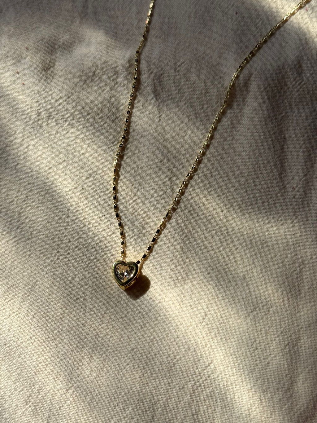 Collar Corazón Cristal