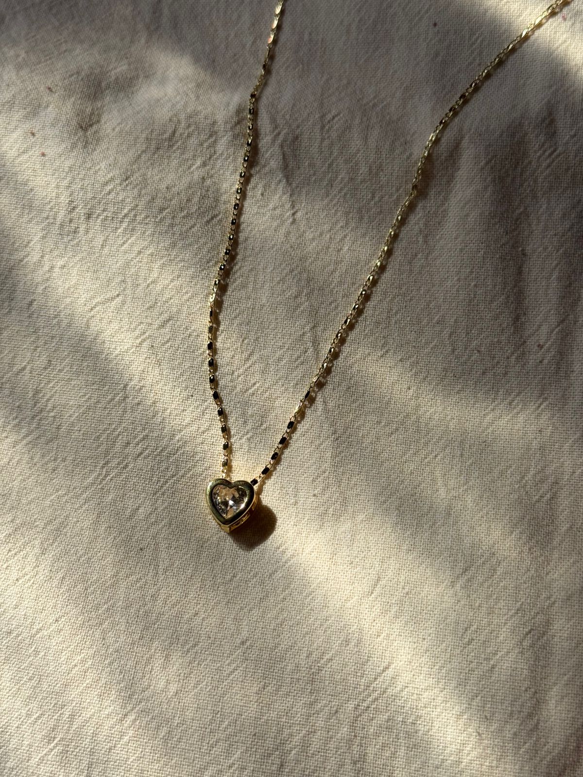 Collar Corazón Cristal