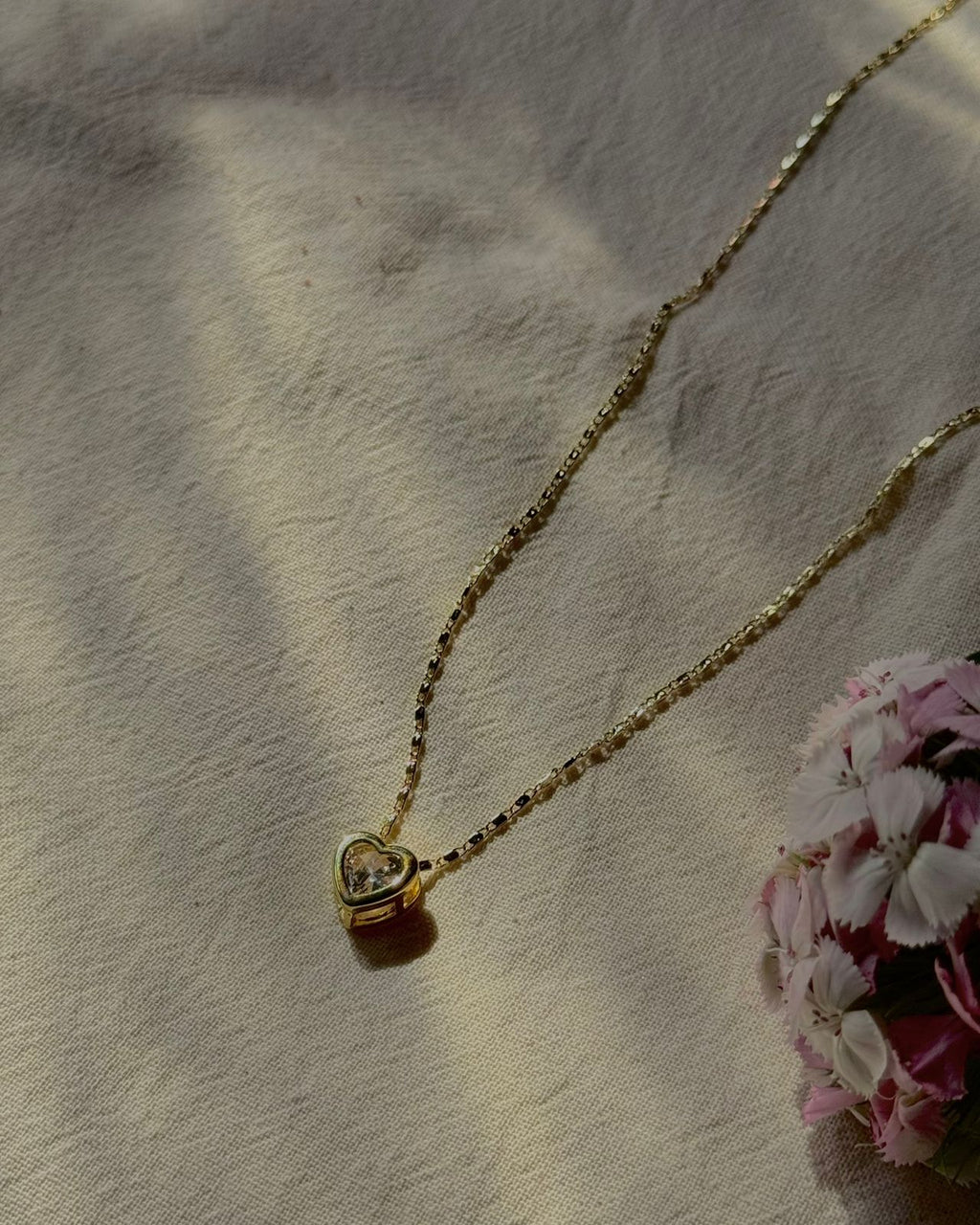 Collar Corazón Cristal