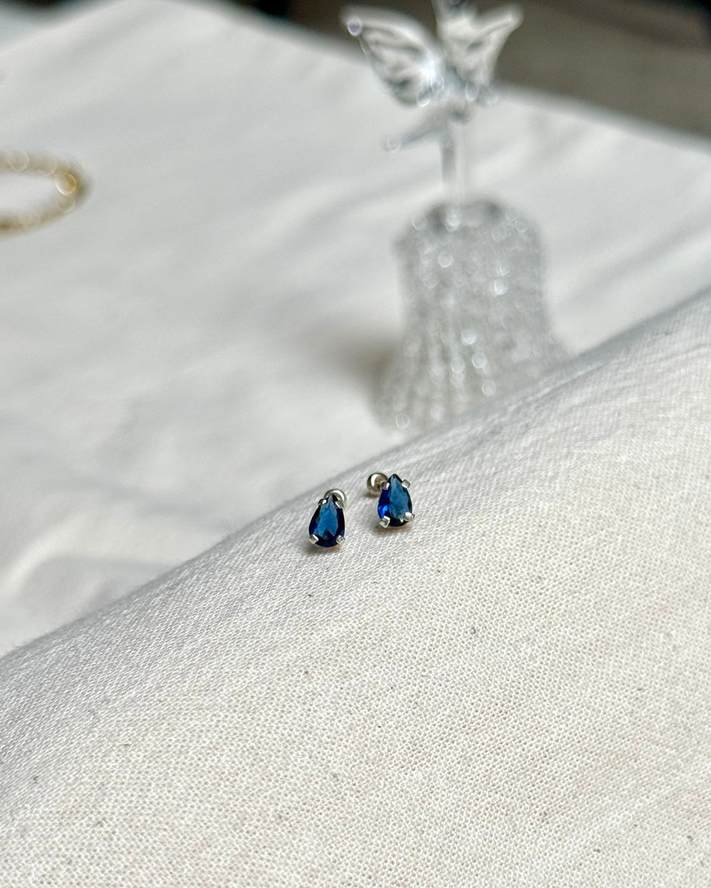 Broqueles Gota Azul