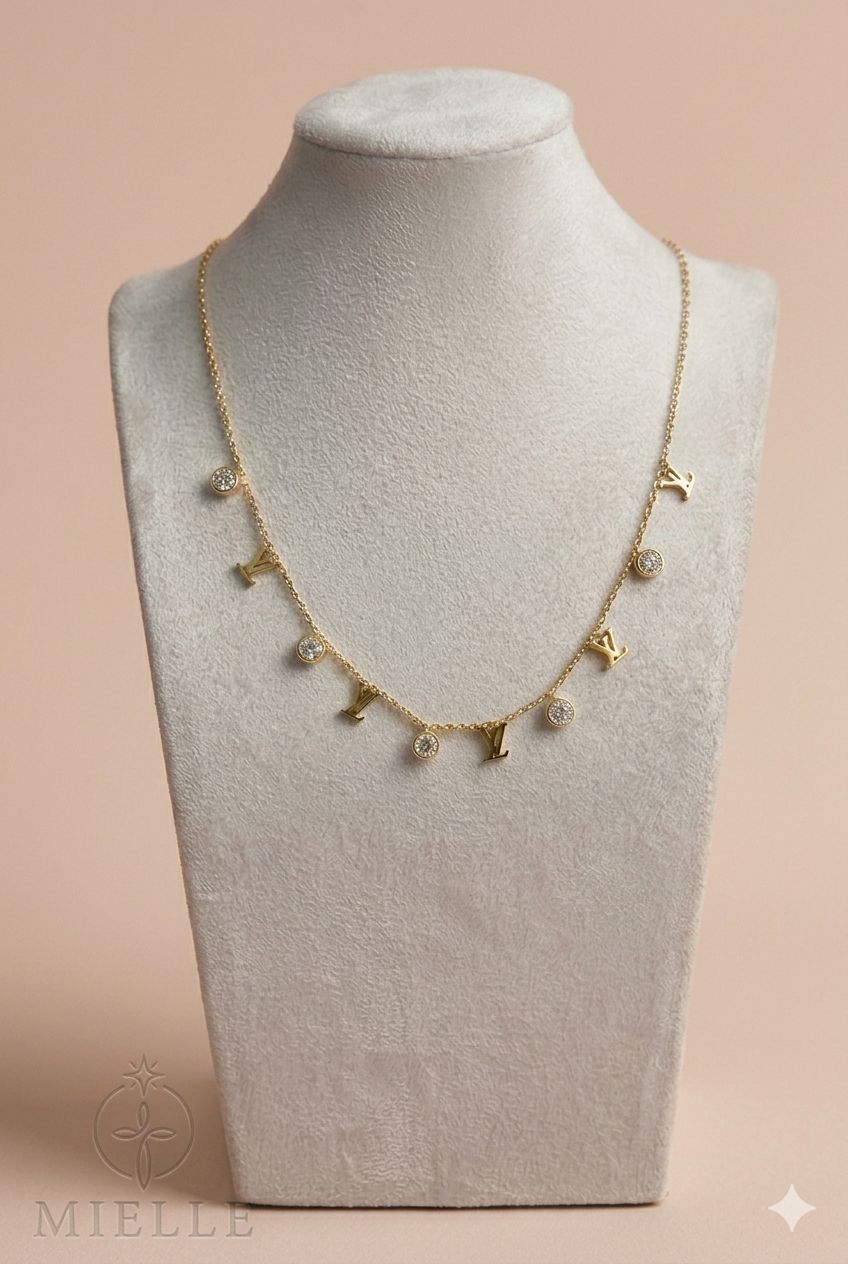 Collar LV Gold