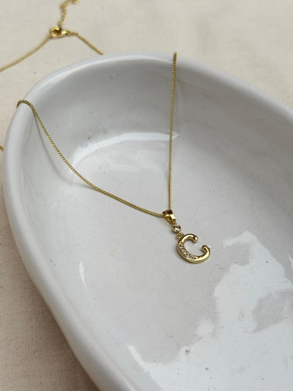 Collares Inicial Brillante