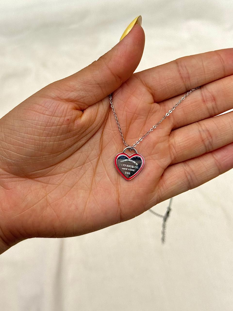 Collar Tiffany Heart
