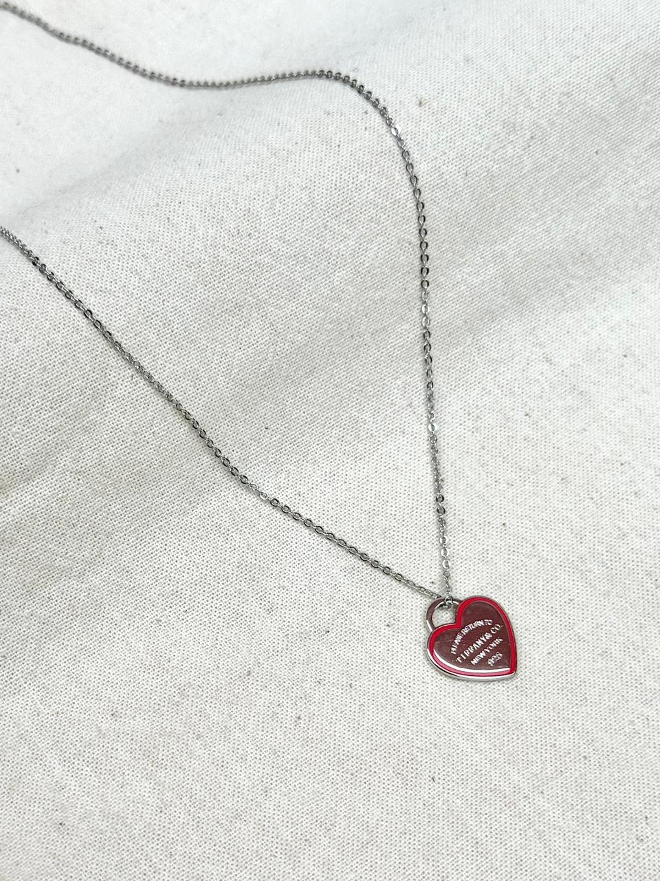 Collar Tiffany Heart