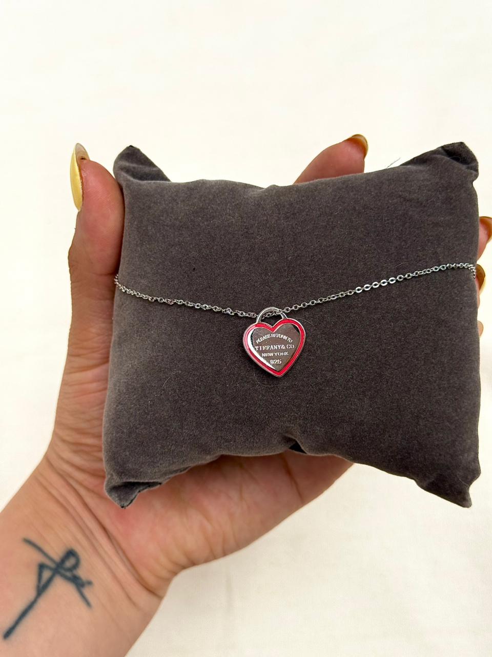 Collar Tiffany Heart