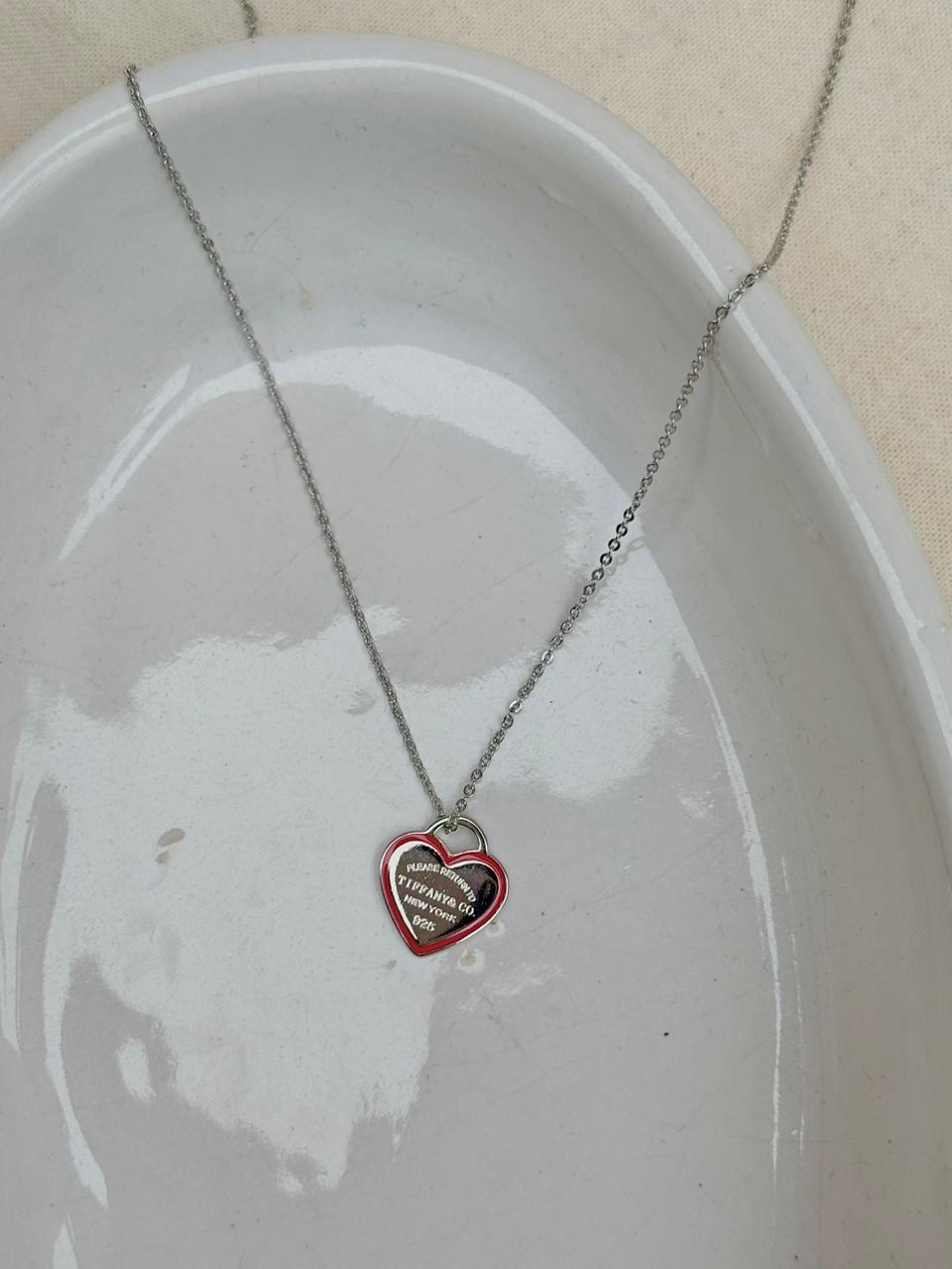 Collar Tiffany Heart