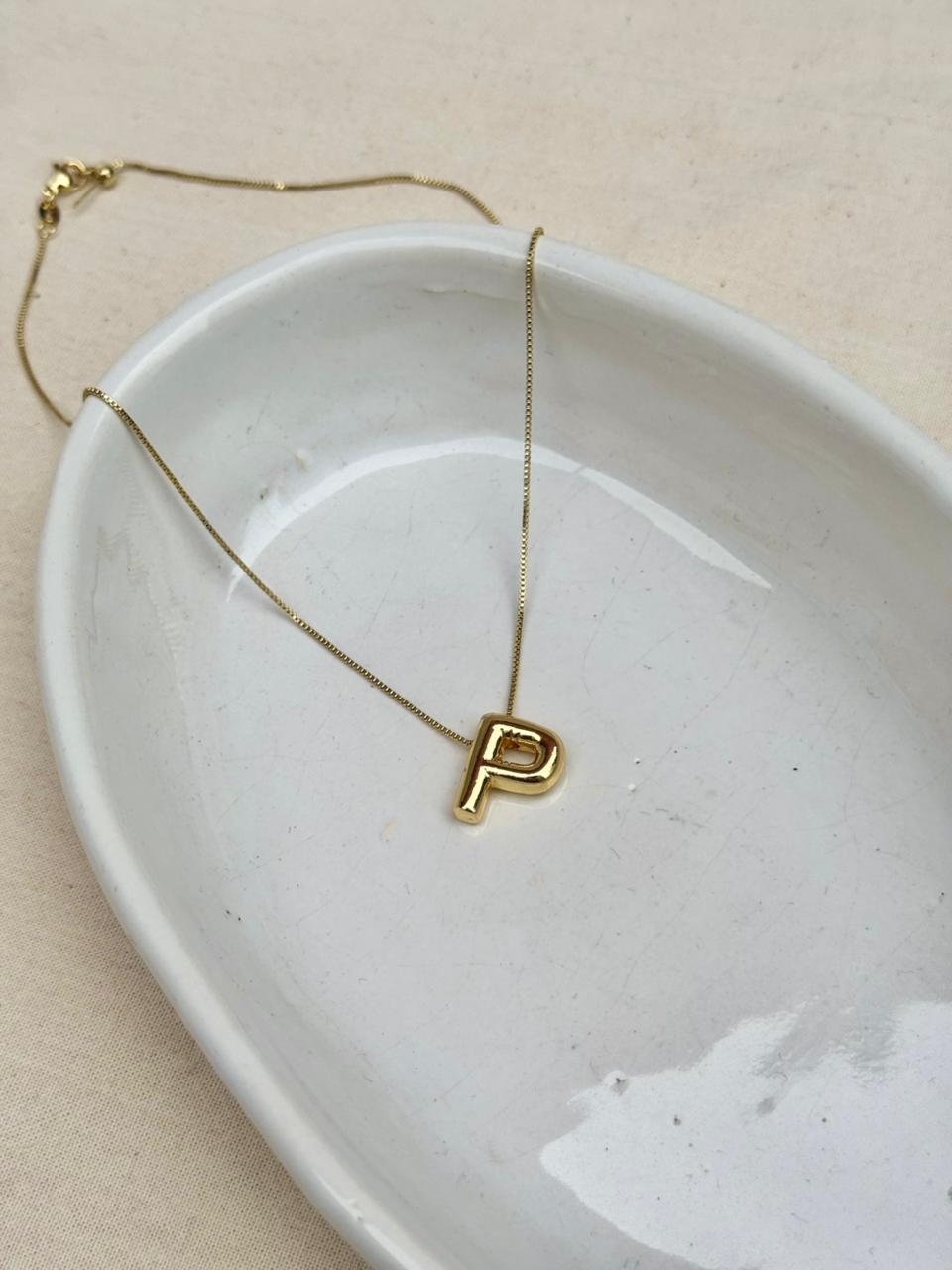 Collar Inicial Chunky