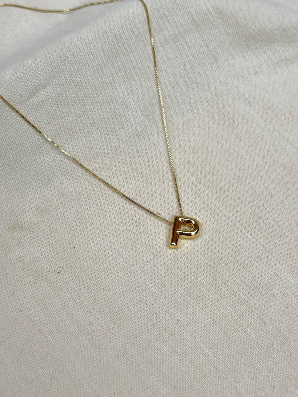 Collar Inicial Chunky